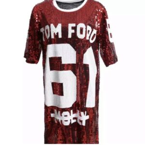 Scarlet Tom Ford Sequin Dress | Faucet Wet Drip