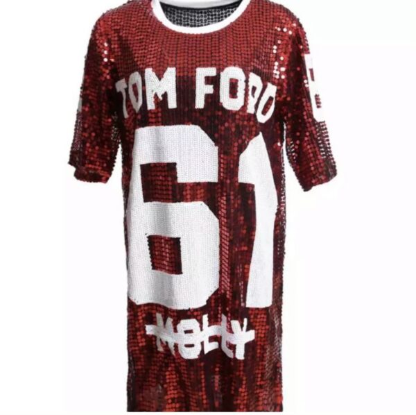 Scarlet Tom Ford Sequin Dress | Faucet Wet Drip