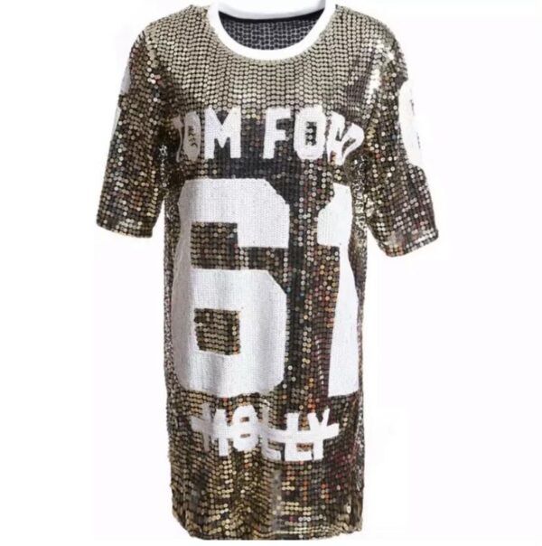 Sequin Replica Tom Ford Molly Dress - Image 2