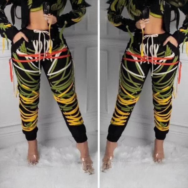 Ninja Lace-Up Joggers - Image 2